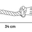 Flamingo Jim Cord with 2 knots - играчка за куче 34 см