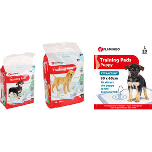 Flamingo Training Pads Attractant L - хигиенни подложки за кучета с феромони 90 х 60 см, 20 бр