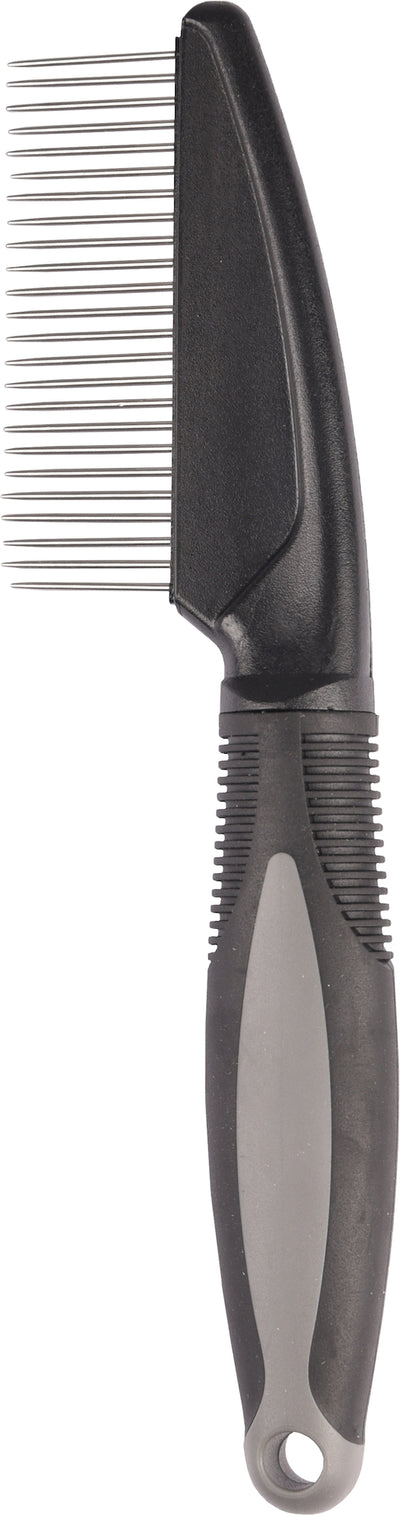 Flamingo Comb Rotating Medium Comfort - гребен за кучета с въртящи се зъбци 21 см