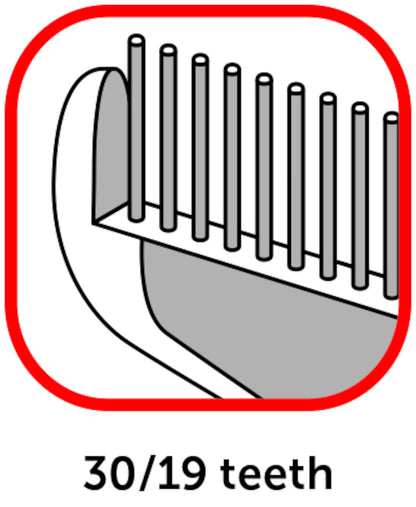 Flamingo Comb Double Sided Comfort - двустранен гребен за дълга козина 19 см