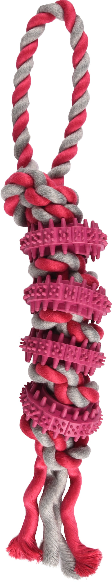 Flamingo Toy Waylen Disc Dental with Rope - играчка за куче 40 см