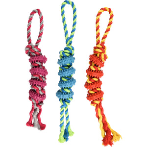 Flamingo Toy Waylen Disc Dental with Rope - играчка за куче 40 см