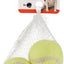 Flamingo Toy Smash Tennis Ball - гумена играчка за куче 5 см, 3 броя