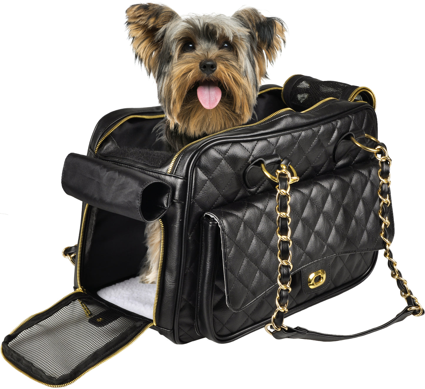 Flamingo Carrying Bag Gigi Black - транспортна чанта 40/22/28cм.