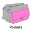 Flamingo Carrying Bag Gigi Black - транспортна чанта 40/22/28cм.