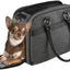 Flamingo Carrying Bag Justine Dark grey - чанта от плат за кучета, тъмносив 44 / 23 / 32 см