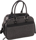 Flamingo Carrying Bag Justine Dark grey - чанта от плат за кучета, тъмносив 44 / 23 / 32 см