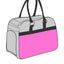 Flamingo Carrying Bag Justine Dark grey - чанта от плат за кучета, тъмносив 44 / 23 / 32 см