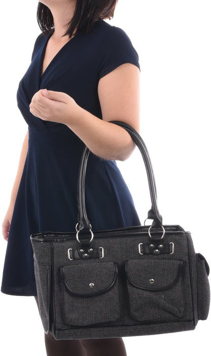 Flamingo Carrying Bag Laura Grey - транспортна чанта / 45 / 25 / 27 /