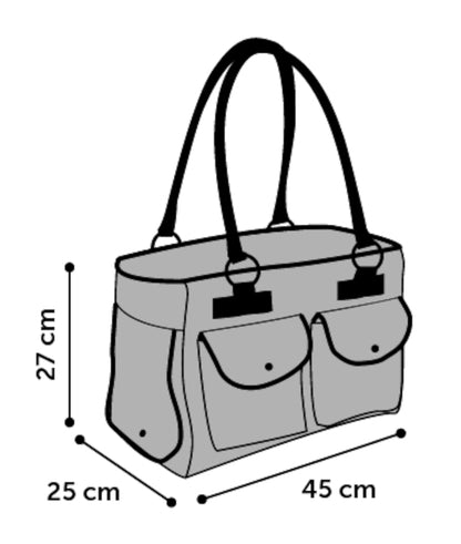 Flamingo Carrying Bag Laura Grey - транспортна чанта / 45 / 25 / 27 /