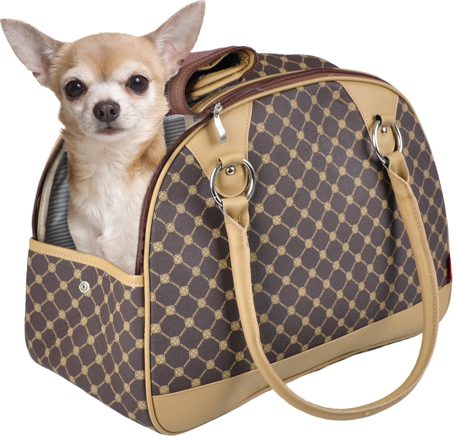 Flamingo Carrying Bag Chloe 1 - чанта от плат за кучета 41 / 20 / 31 см