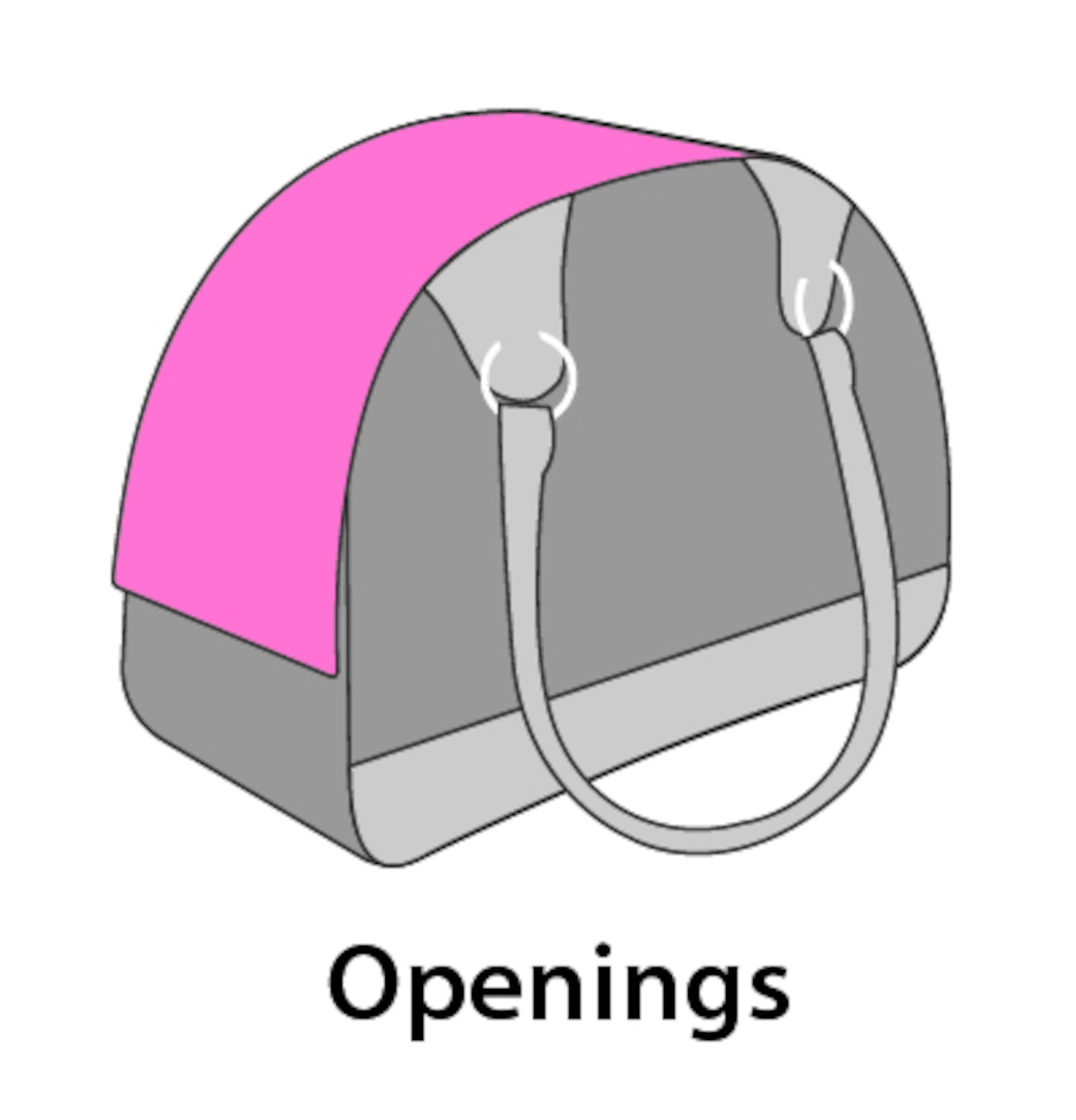 Flamingo Carrying Bag Chloe 1 - чанта от плат за кучета 41 / 20 / 31 см