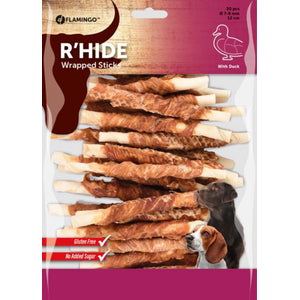 Flamingo RHide Stick with Duck - лакомство за куче с патешко месо 350 гр