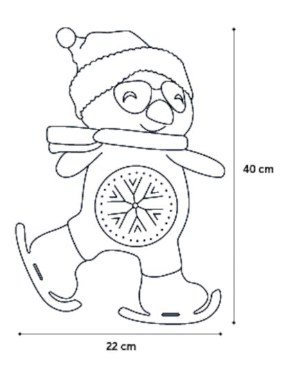 Flamingo Christmas Toy Marvy - плюшена играчка 22 / 11 / 40 см