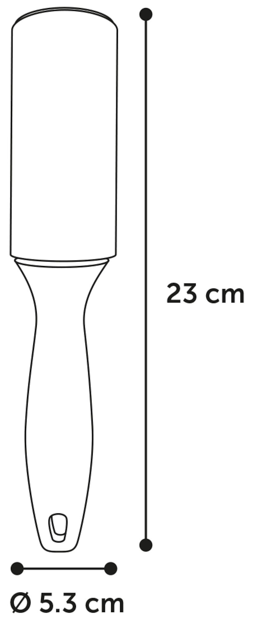 Flamingo Hair Remover Reusable Roller Clio - ролер за премахване на косми 23 см