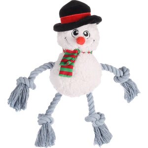 Flamingo Christmas Toy Xima Snowman - плюшена играчка 32 / 8,8 / 30 см