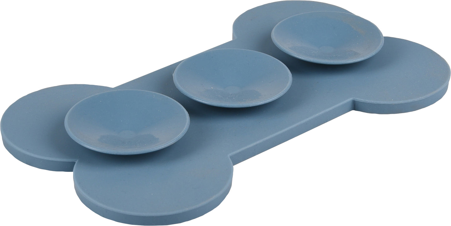Flamingo Lick Pad Yummee Petrol - подложка за хранене 21,8 см