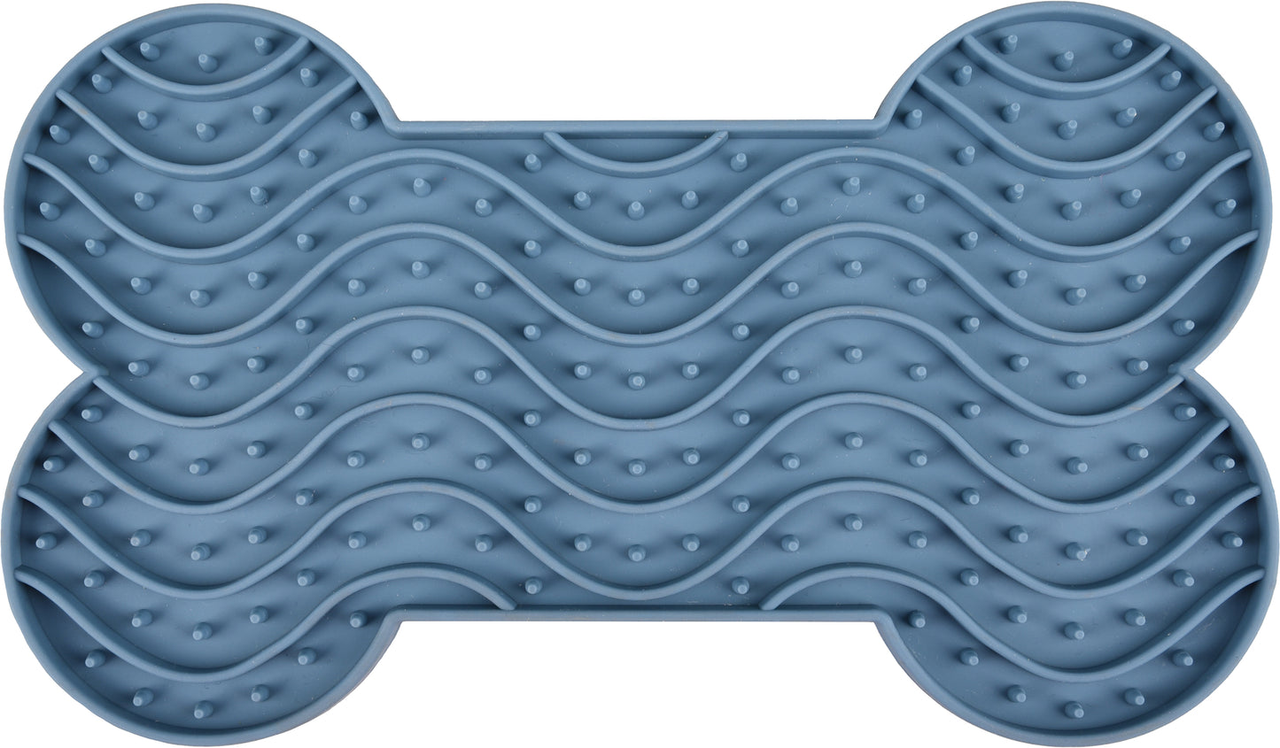 Flamingo Lick Pad Yummee Petrol - подложка за хранене 21,8 см
