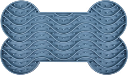 Flamingo Lick Pad Yummee Petrol - подложка за хранене 21,8 см