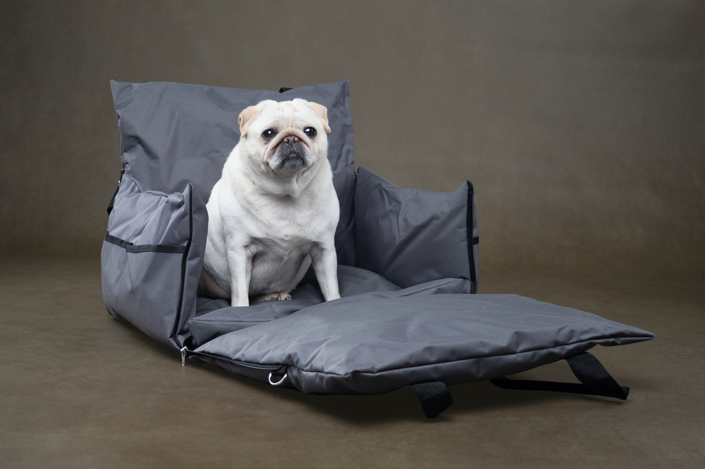 Flamingo Car Seat Bobba Standing 3in1 Grey - столче за кола 56 / 56 / 42 см