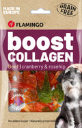 Flamingo Snacks Boost Chips with Beef and Collagen - лакомство за куче с говеждо и колаген 60 гр