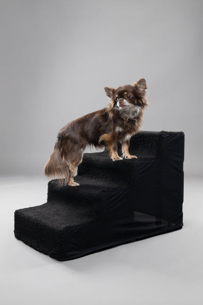 Flamingo Dog Step Tampa Black - стълба за куче 60 / 35,5 / 40,5 см