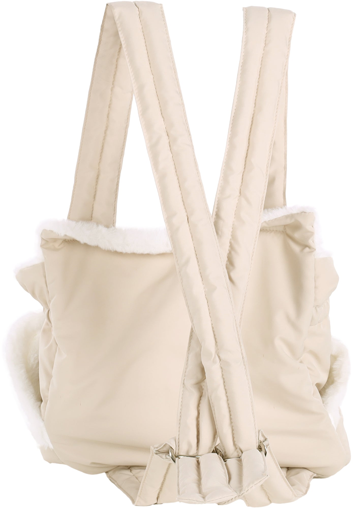 Flamingo Front carrier Cuddi Beige - мека транспортна чанта 32 / 22 / 25 см