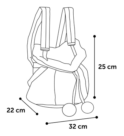 Flamingo Front carrier Cuddi Beige - мека транспортна чанта 32 / 22 / 25 см