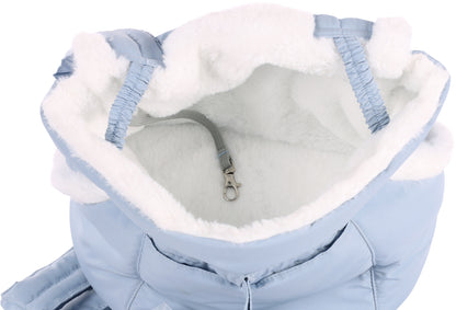 Flamingo Front carrier Cuddi Blue - мека транспортна чанта 32 / 22 / 25 см