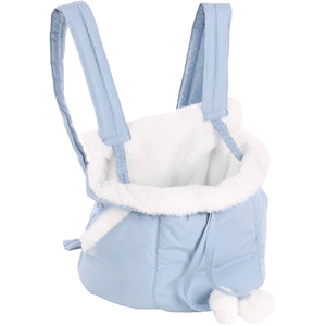 Flamingo Front carrier Cuddi Blue - мека транспортна чанта 32 / 22 / 25 см
