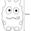 Flamingo Toy Bibber Monster - играчка за куче 9 см, различни цветове