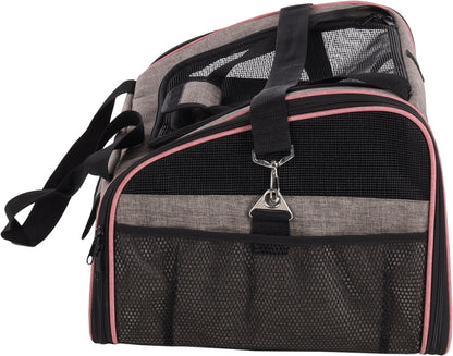 Flamingo Car Seat Puppy Xenophon Taupe - чанта от плат за кучета 44 / 37.5 / 29.5 см