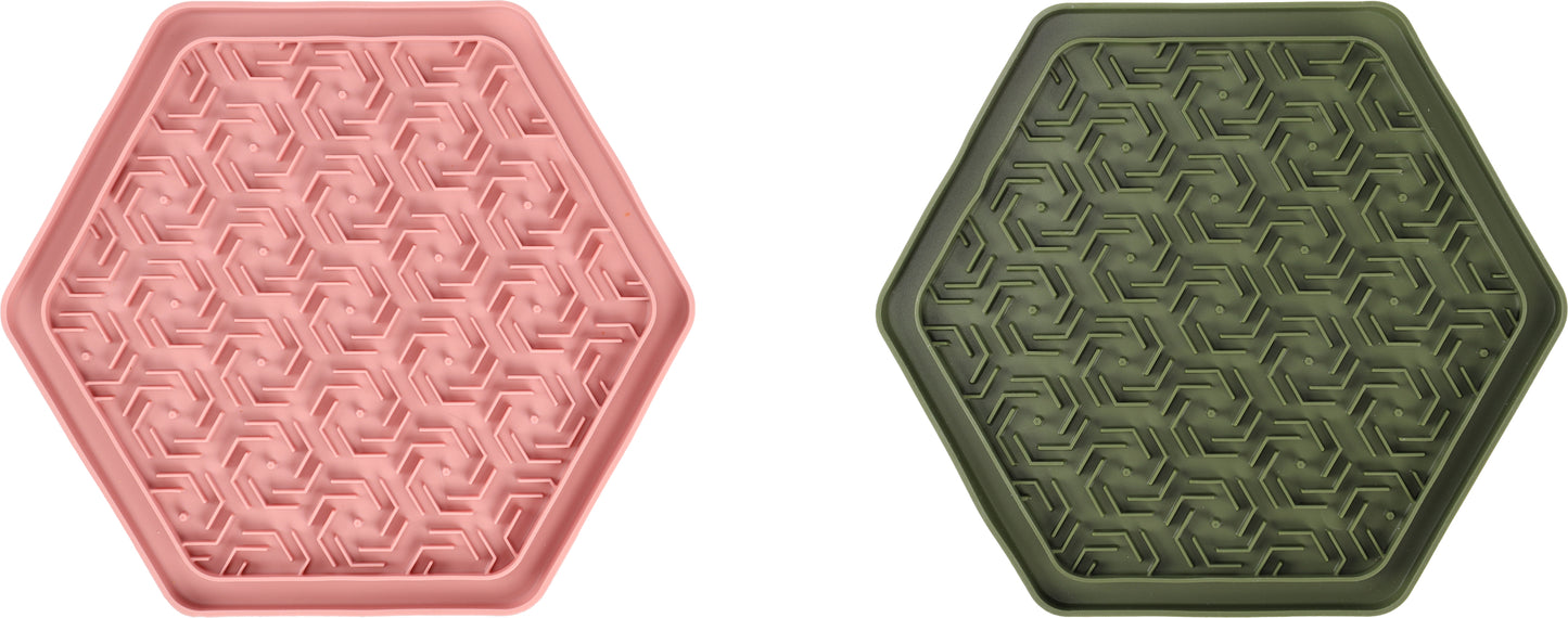 Flamingo Lick pad Jelly - подложка за хранене 24 / 21 см
