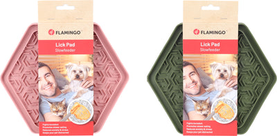 Flamingo Lick pad Jelly - подложка за хранене 24 / 21 см