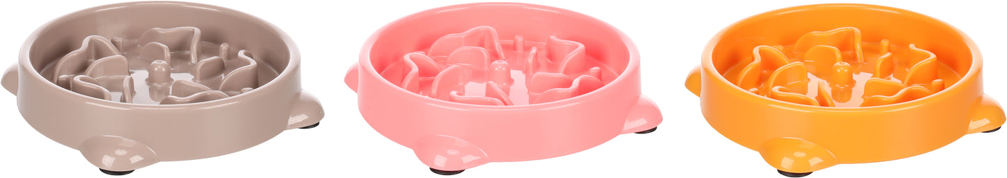 Flamingo Feeding Bowl Slow feeder Bini Round - купичка за бавно хранене 300 мл