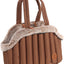 Flamingo Carrying Bag Tuke - луксозна мека чанта, кафяв