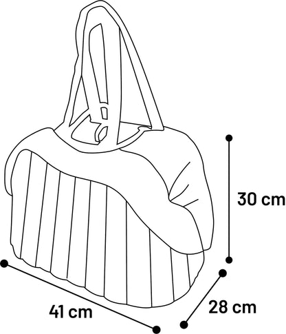 Flamingo Carrying Bag Tuke - луксозна мека чанта 49 / 30 / 32 см