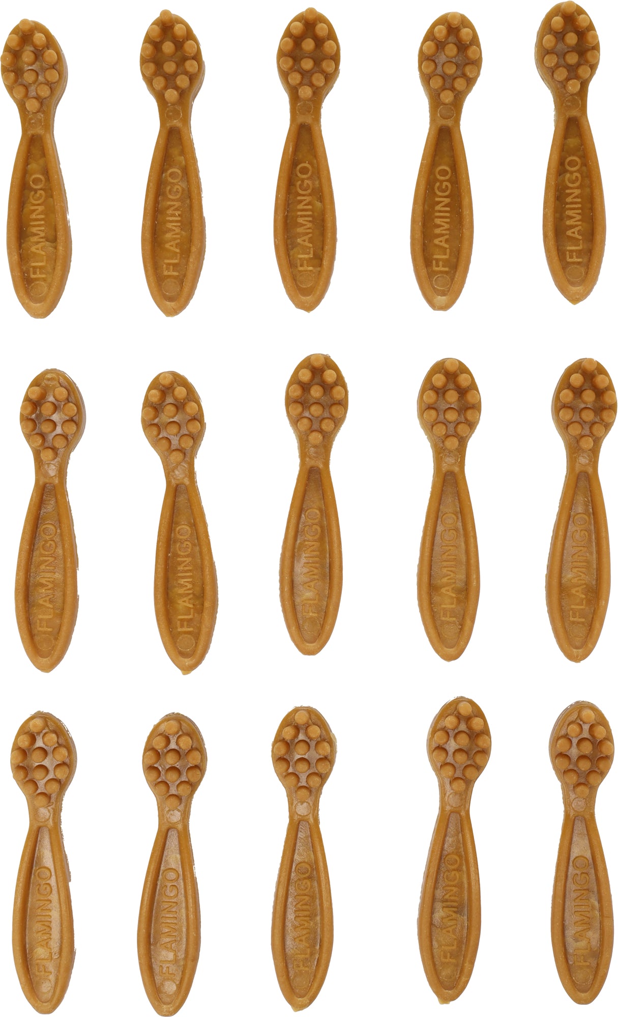 Flamingo Veggie Toothbrush with Pine Apple - лакомство за куче с ананас 120 гр