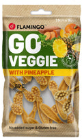 Flamingo Veggie Toothbrush with Pine Apple - лакомство за куче с ананас 120 гр