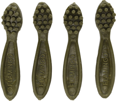 Flamingo Veggie Toothbrush with Apple - лакомство за куче с ябълка 12,5 см, 4 бр, 150 гр