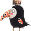 Flamingo Toy Saffia Bird with Rope - плюшена играчка 22,5 / 6,5 / 17 см