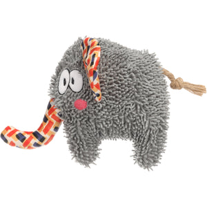 Flamingo Toy Saffia Elephant with Rope - плюшена играчка 24 / 7,5 / 17 см