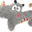 Flamingo Toy Saffia Rhinoceros with Rope - плюшена играчка 22 / 5,5 / 16,5 см