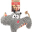 Flamingo Toy Saffia Rhinoceros with Rope - плюшена играчка 22 / 5,5 / 16,5 см