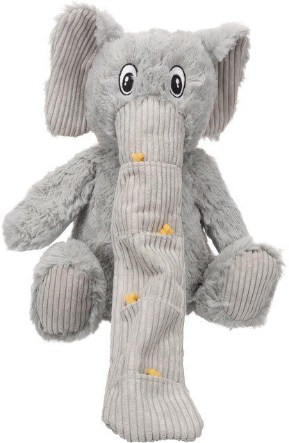 Flamingo Toy Hida Sitting Elephant - плюшена играчка за кучета 25/18/34 см сив