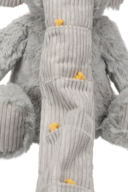 Flamingo Toy Hida Sitting Elephant - плюшена играчка за кучета 25/18/34 см сив