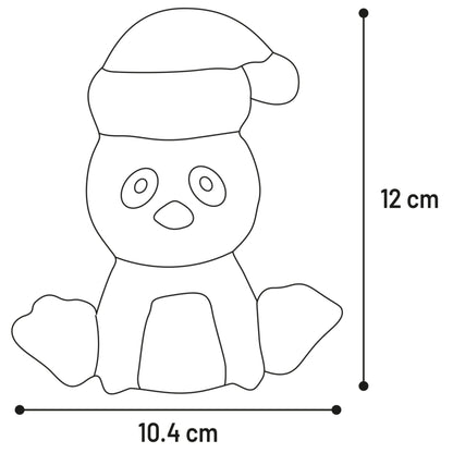 Flamingo Christmas Toy Itzel - латексова играчка 7 / 7 / 14,6 см