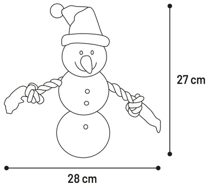 Flamingo Christmas Toy Annalise Snowman - коледна играчка 28 / 10,5 / 27 см