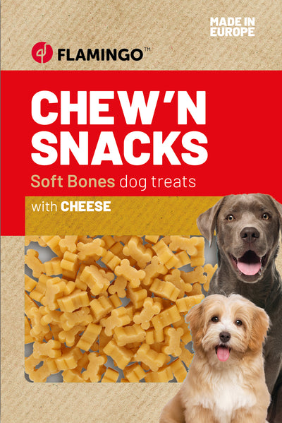 Flamingo ChewN Snack Os Avec Fromage - лакомство за куче със сирене 150 гр