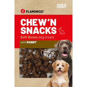 Flamingo ChewN Snack Meaty Lapin - лакомство за куче със заешко месо 150 гр